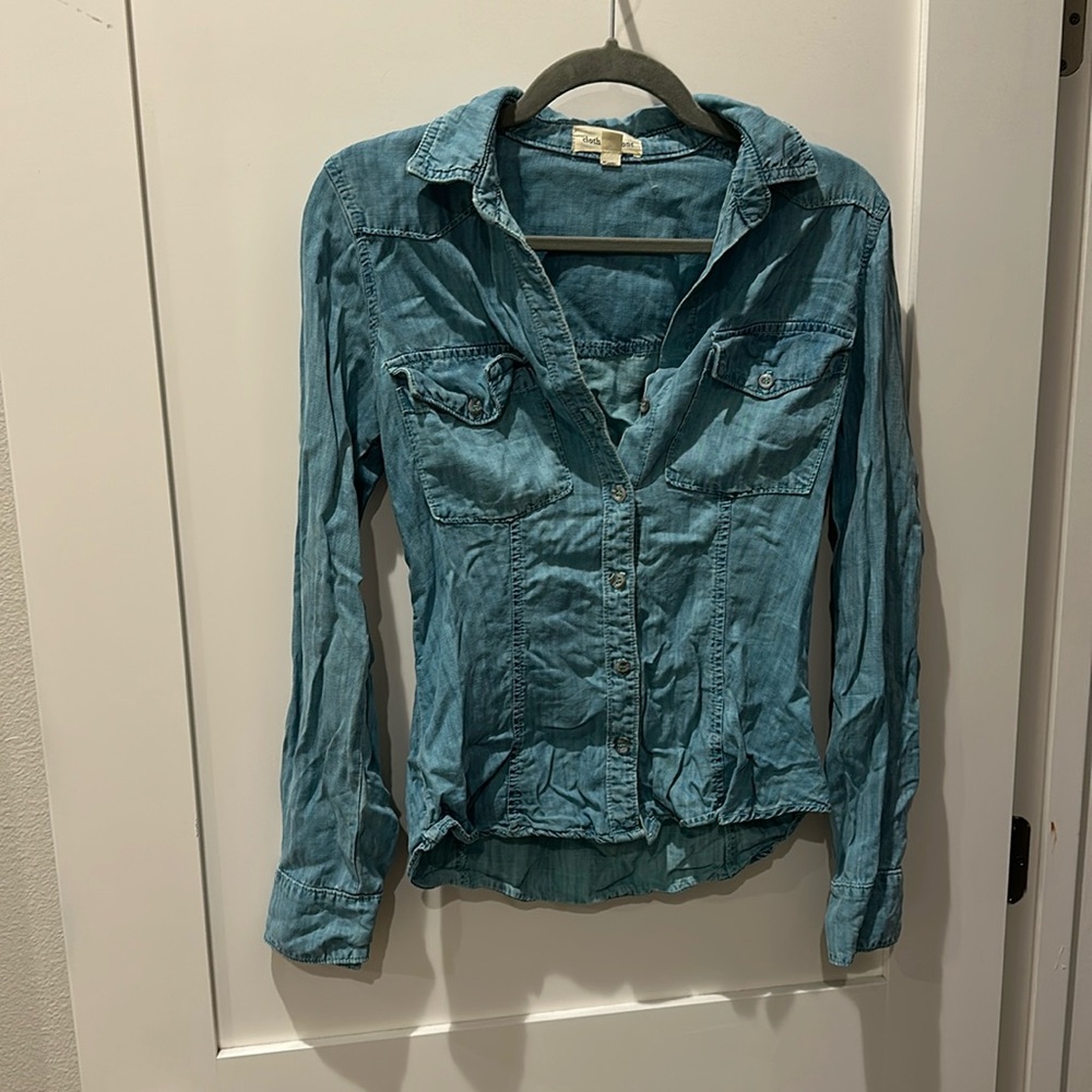 Cloth and stone long sleeve shirt